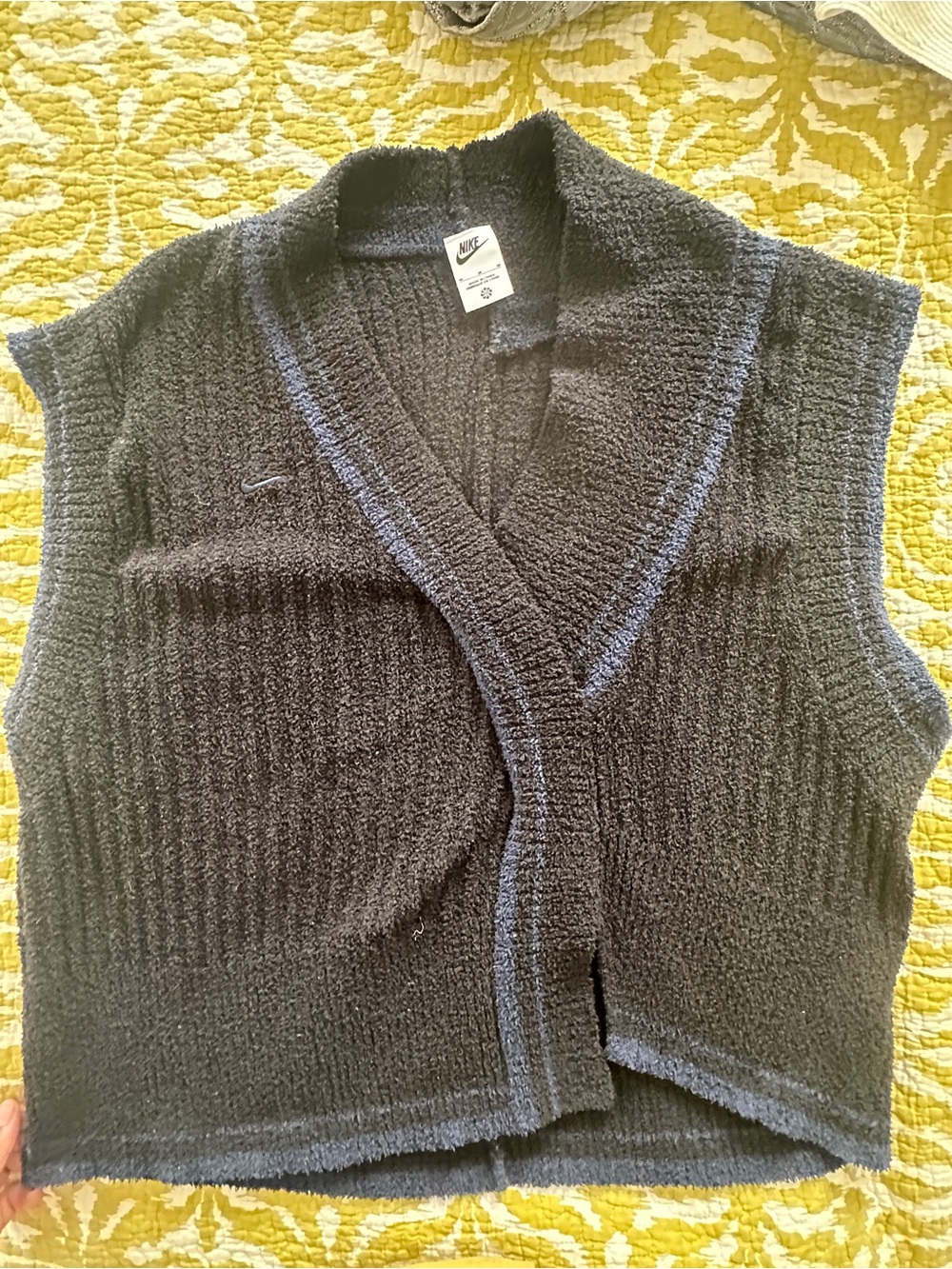 Nike Women’s Criss Cross Knit Vest Sweater